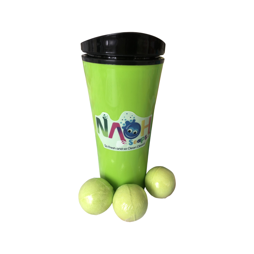 NaOH TRAVELOR CUP Colourful BATH FIZZ